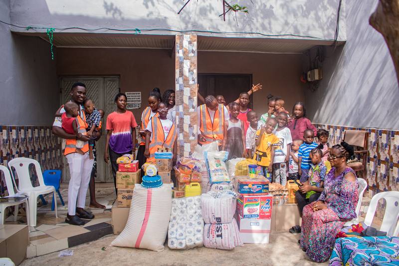 Children at orphanage